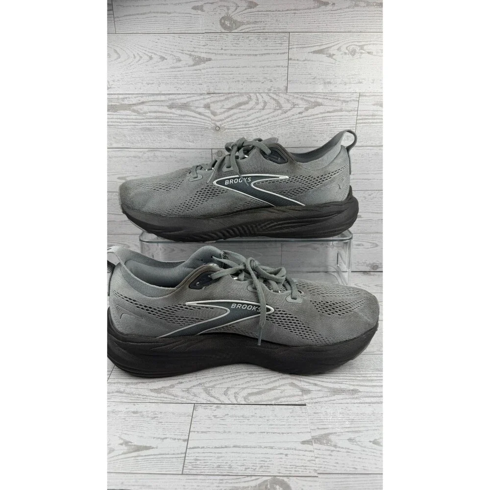 Brooks Glycerin 22 1104452E078 Gray 11 2E Mens Sneakers Mesh Running Shoes #214